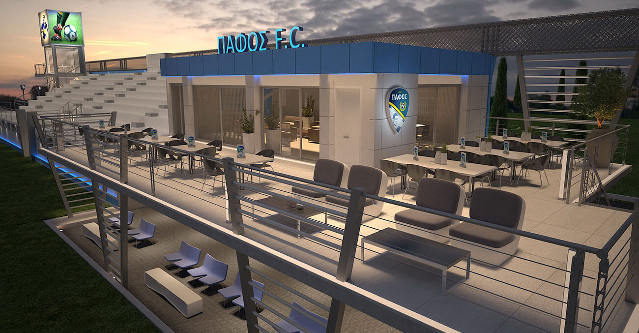 Pafos FC Academies VIP tribunes
