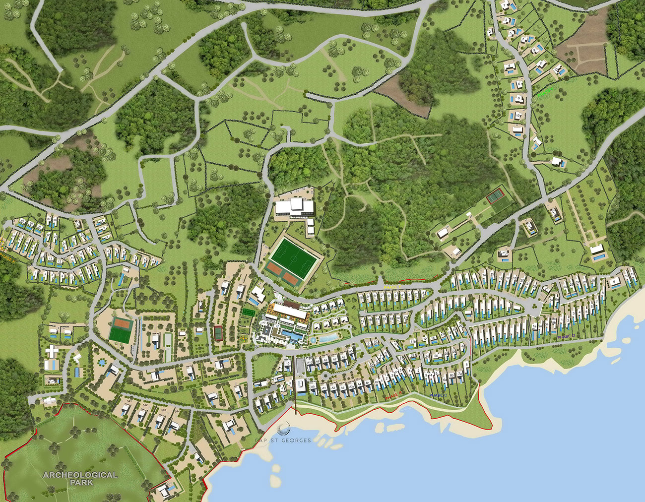 Cap St Georges Masterplan