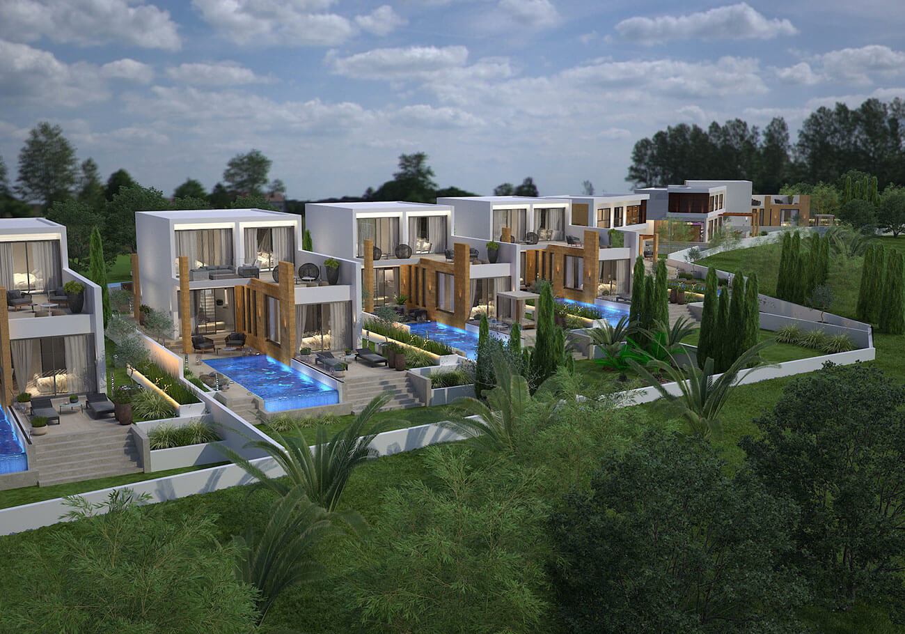 Villa Philippos landscape